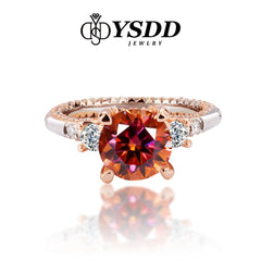 【#1 BeHost】925 Sterling Silver Moissanite Rings
