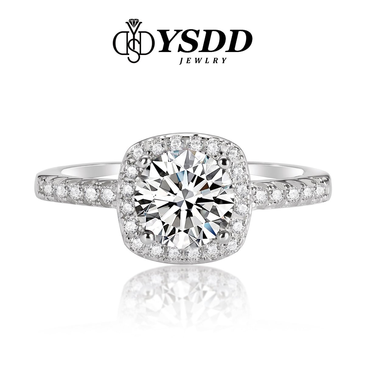 【#13 VIPStreamers】925 Sterling Silver Moissanite Rings