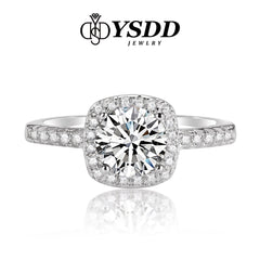 【#13 VIPStreamers】925 Sterling Silver Moissanite Rings