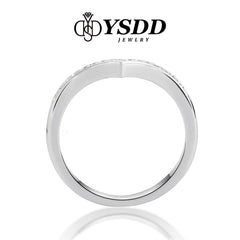 【#60 VIPStreamers】925 Sterling Silver Moissanite Rings