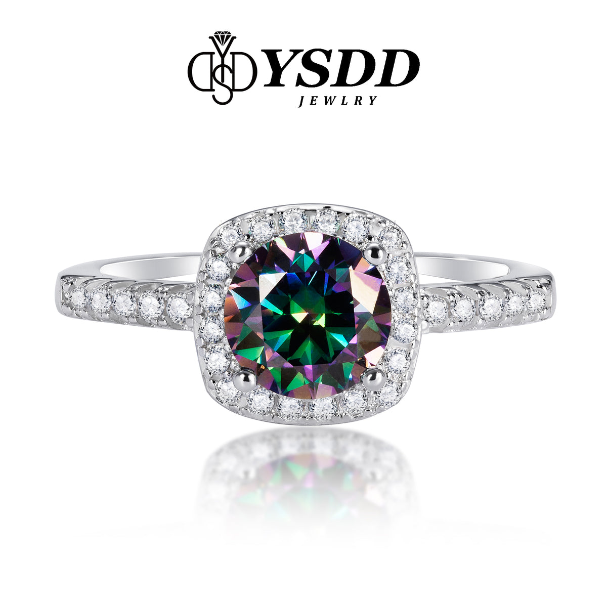 【#74 VIPStreamers】925 Sterling Silver Moissanite Rings