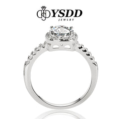 【#13 VIPStreamers】925 Sterling Silver Moissanite Rings