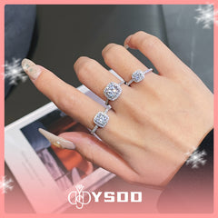 【#13 VIPStreamers】925 Sterling Silver Moissanite Rings