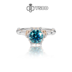 【#161 YSDD】925 Sterling Silver Moissanite Rings