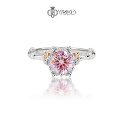【#161 YSDD】925 Sterling Silver Moissanite Rings
