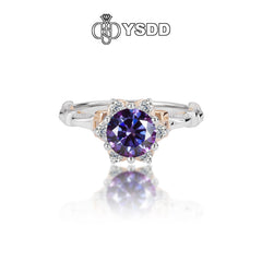 【#161 YSDD】925 Sterling Silver Moissanite Rings