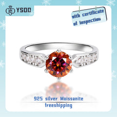 【#119 YSDD】925 Sterling Silver Moissanite Rings