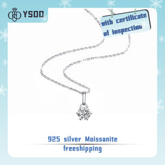 【#19 BeHost】925 Sterling Silver Moissanite Necklace