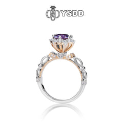 【#161 YSDD】925 Sterling Silver Moissanite Rings