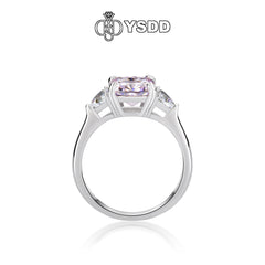 【#213 YSDD】925 Sterling Silver Zirconia Rings