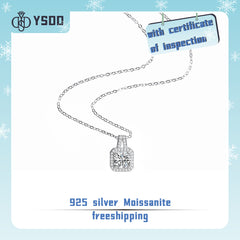 【#20 BeHost】925 Sterling Silver Moissanite Necklace