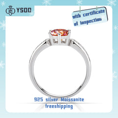 【#119 YSDD】925 Sterling Silver Moissanite Rings
