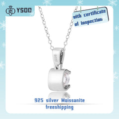 【#22 BeHost】925 Sterling Silver Moissanite Necklace