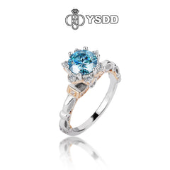 【#161 YSDD】925 Sterling Silver Moissanite Rings