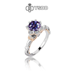 【#161 YSDD】925 Sterling Silver Moissanite Rings