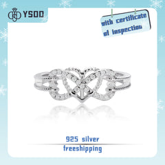 【#85 YSDD】925 Sterling Silver Moissanite Rings