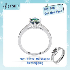 【#159 YSDD】925 Sterling Silver Moissanite Rings