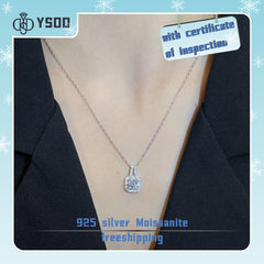 【#20 BeHost】925 Sterling Silver Moissanite Necklace