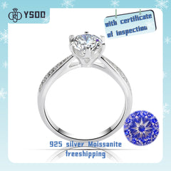 【#11 BeHost】925 Sterling Silver Moissanite Rings